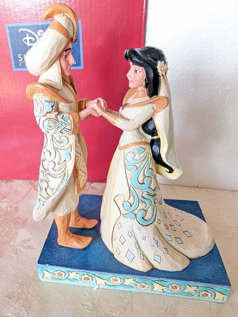 エネスコ ジャスミン＆ アラジン ロイヤルウェディング フィギュア　ジムショア