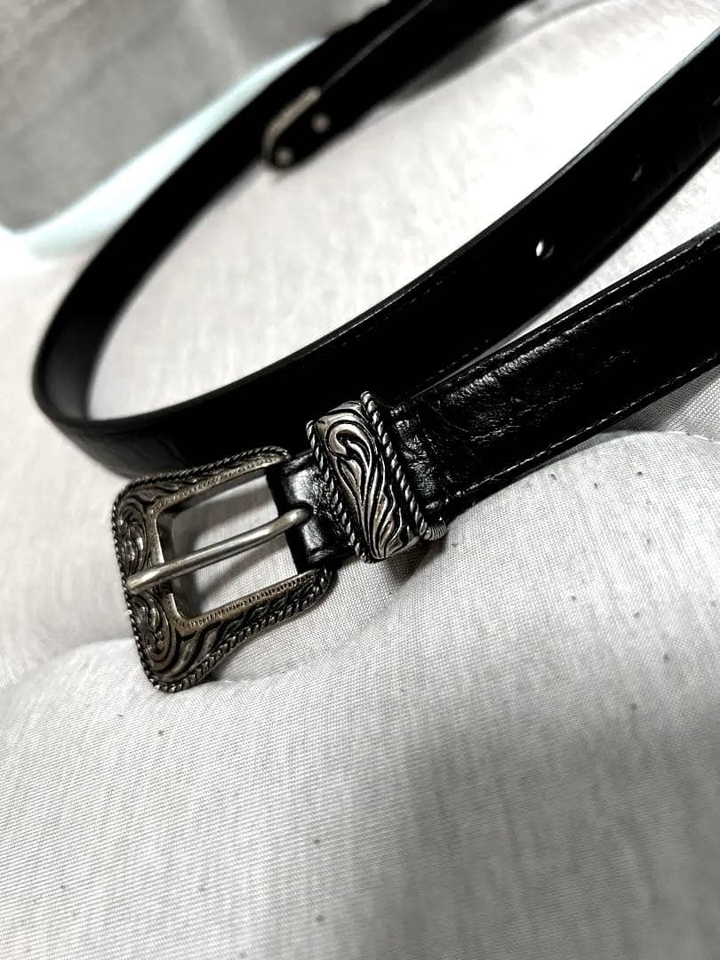 SAINT LAURENT サンローラン ウエスタンベルト ナロー