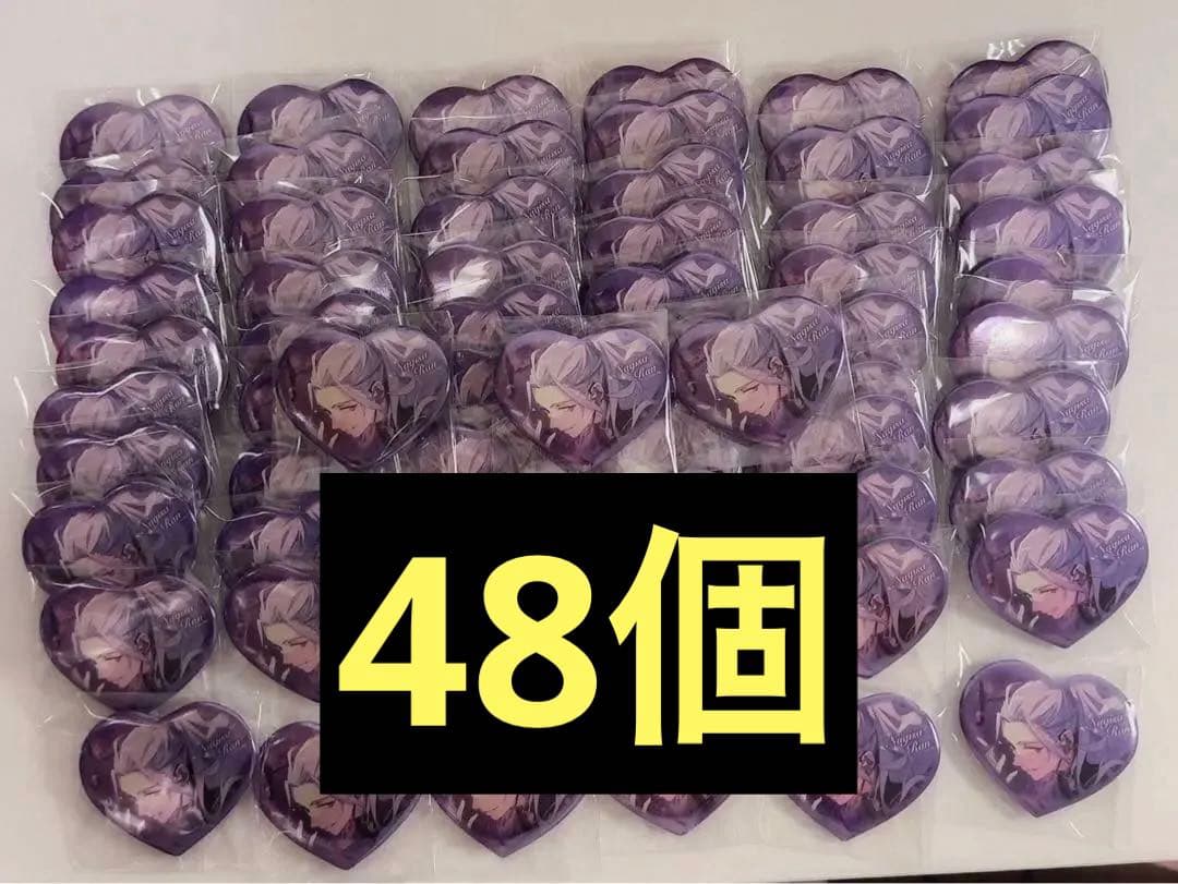 あんスタ 乱凪砂 ハート缶バッジ 63個