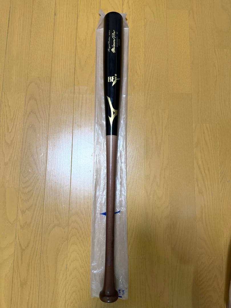 ミズノプロBFJ フルオーダー メイプル 黒/茶 84.5センチ 美品 ミズノプロBFJ フルオーダー メイプル 黒/茶 84.5センチ 美品 - メルカリ