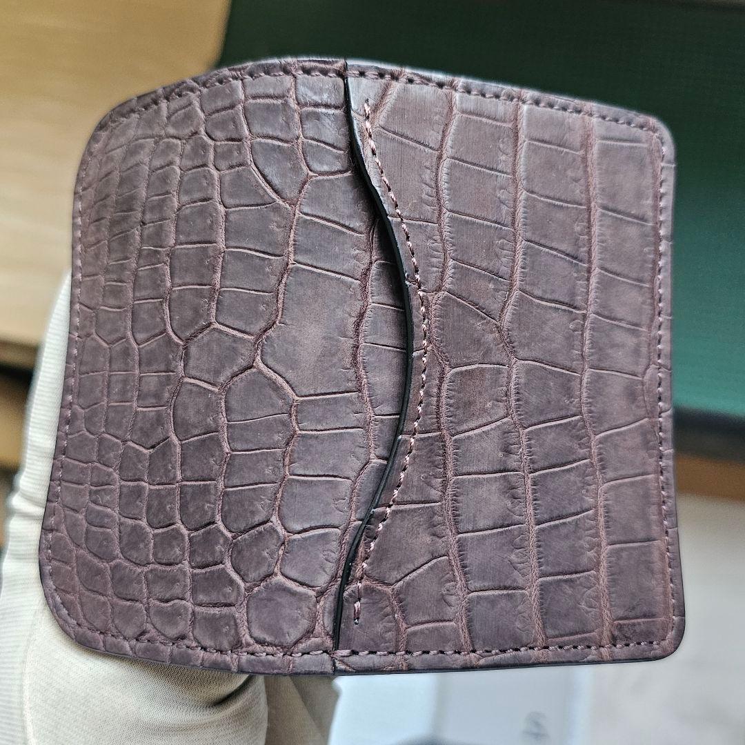 未使用 ワイルドスワンズ タング tongue クロコダイル ポロサス クロコ