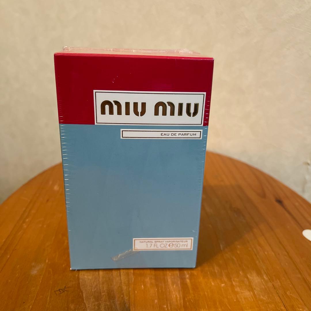 【新品未開封】MIUMIU ミュウミュウオードパルファム 50ml