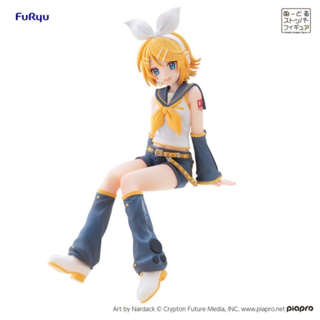 ♡ フリューくじ 初音ミク ぬーどるストッパー フィギュア B賞 鏡音リン ♡