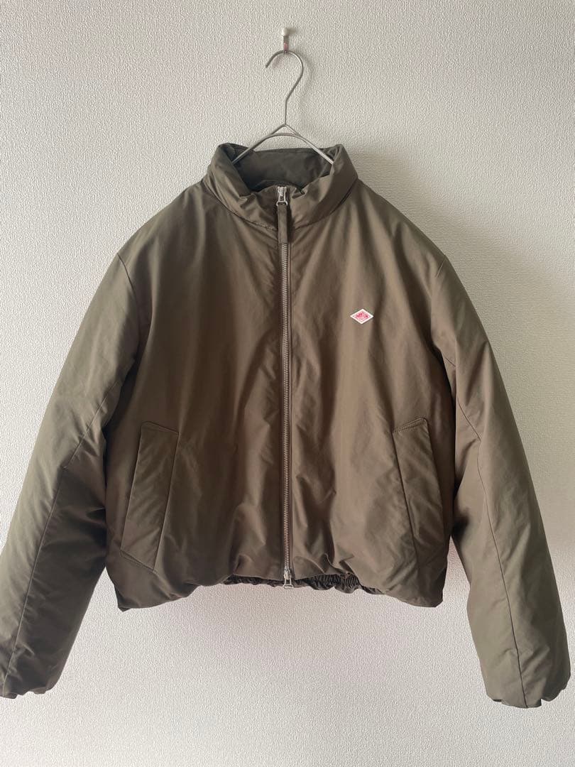 DANTON オリーブ ショートダウンジャケット