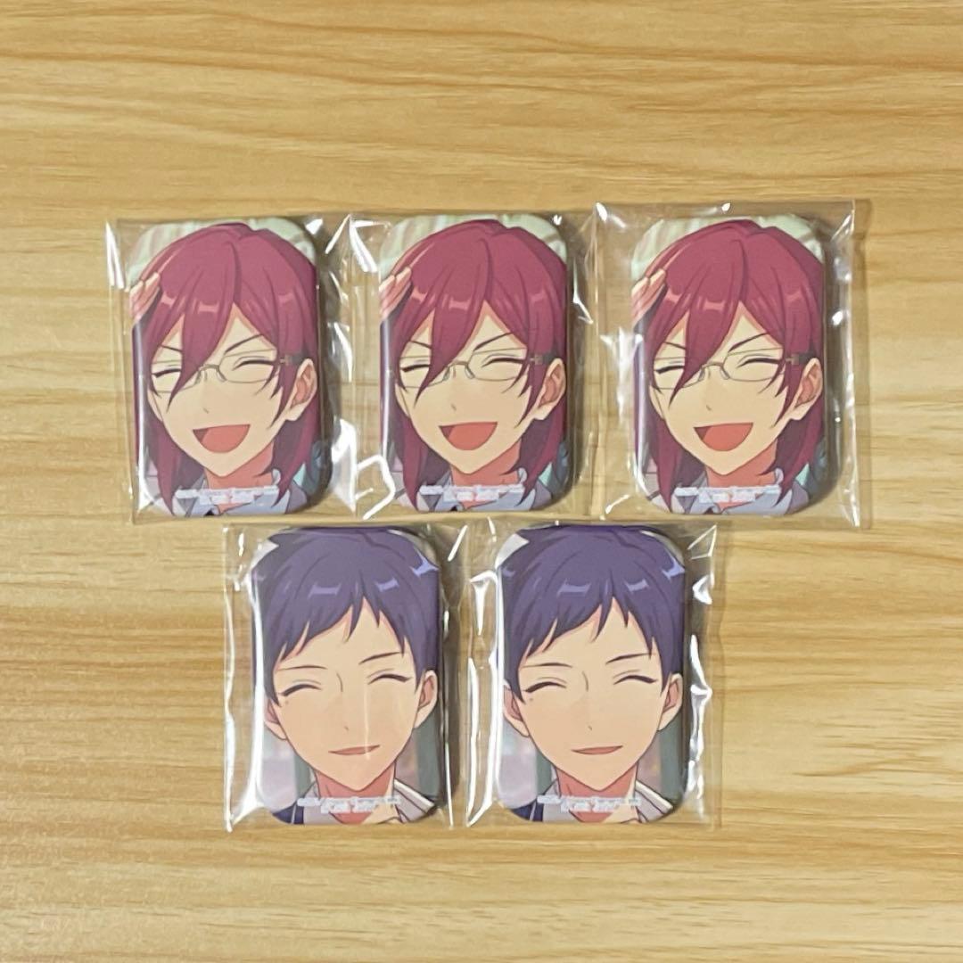 あんさんぶるスターズ　1番カフェ　缶バッジ　七種茨　伏見弓弦 618f3uatomL._AC_UF350,