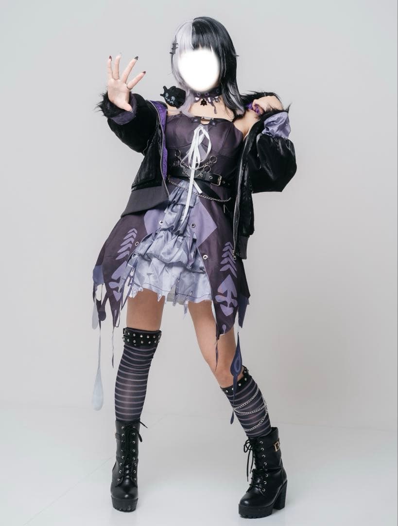 ホロライブ シオリ・ノヴェラ コスプレ衣装 靴付き バーチャルYouTuber Vtuber ホロライブEN シオリ・ノヴェラ Shiori