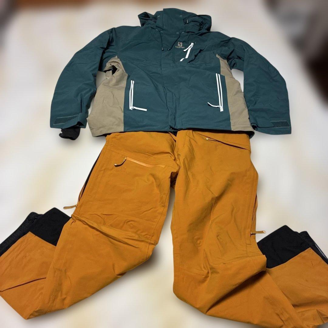 スキースノーボード　サロモンウェア ダークグリーン/オレンジパンツ 楽天市場】【全品対象最大300％ポイント還元＆10％OFF！ 3/4 20:00〜3