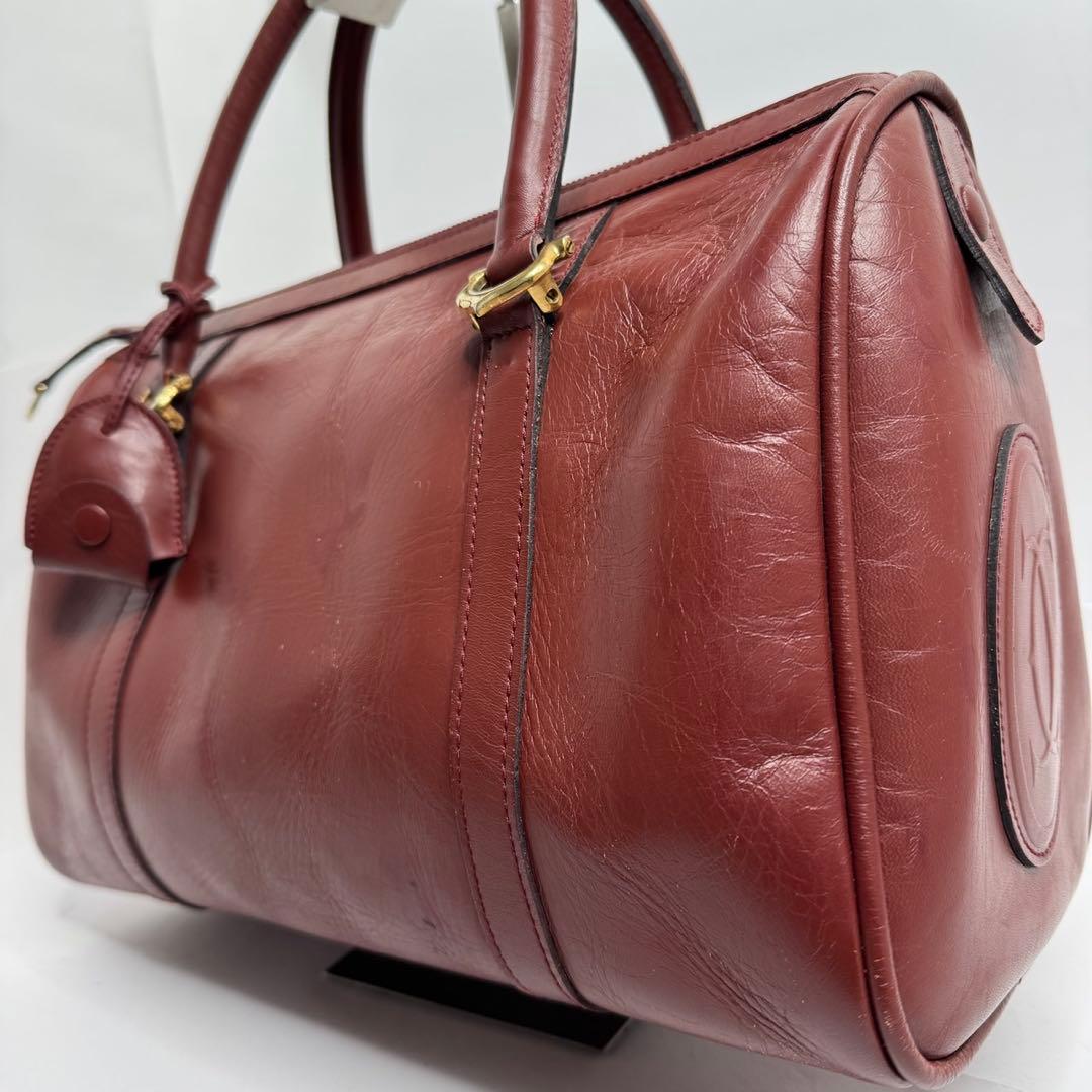 【希少✨️】カルティエ ボストンバッグ マストライン C金具