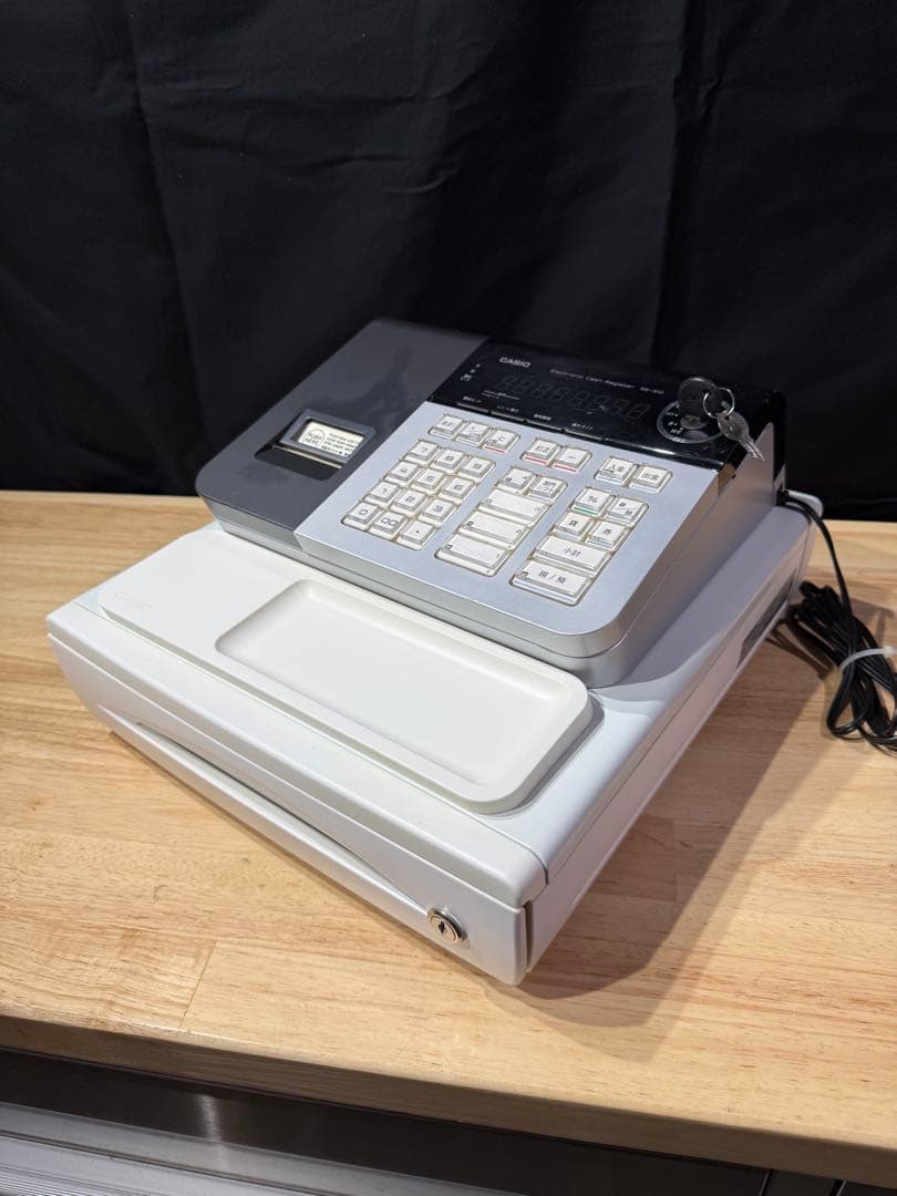 CASIOカシオ電子レジスター（SE-S10）② 中古品 簡易動作確認済み