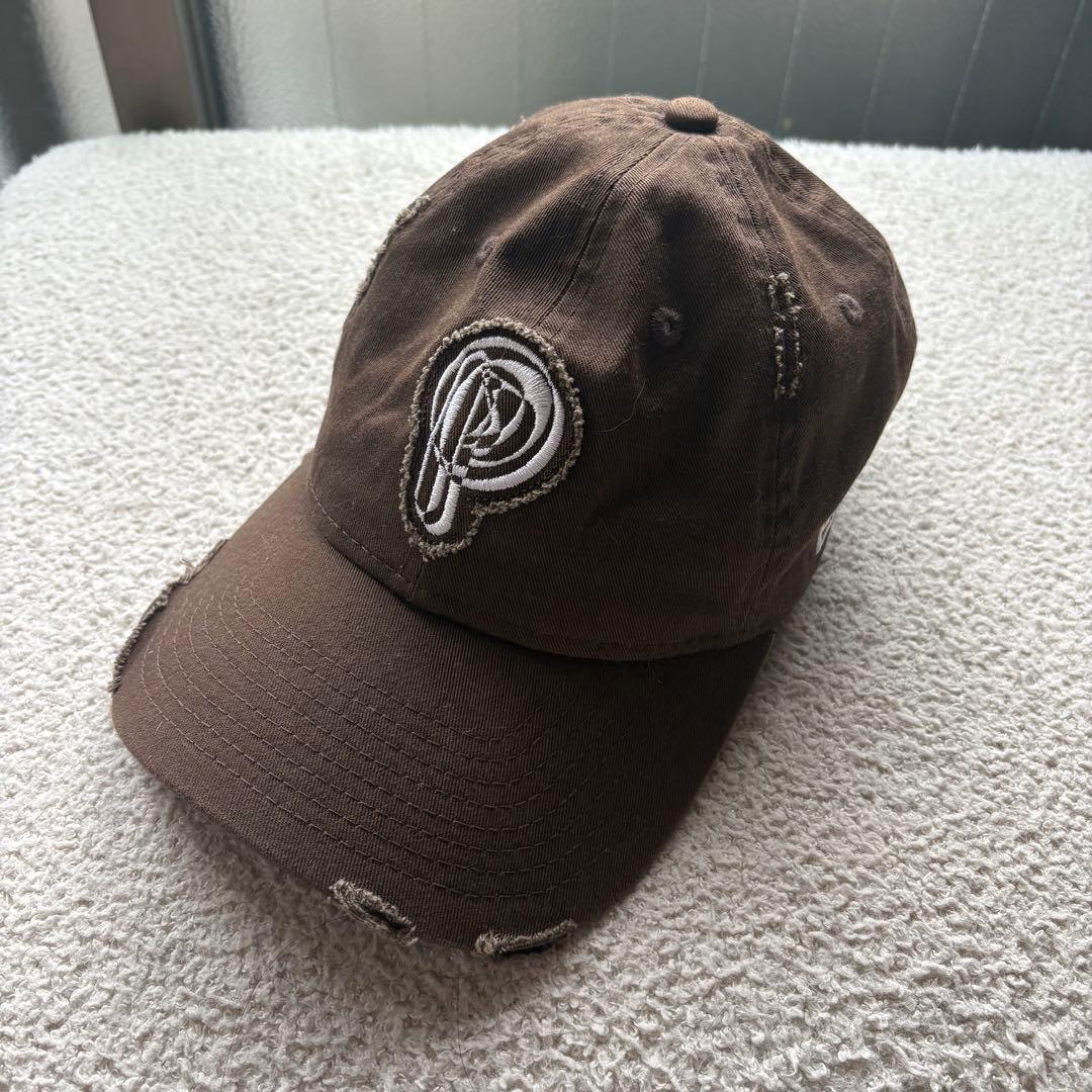 【PERVERZE】キャップ　ブラウン