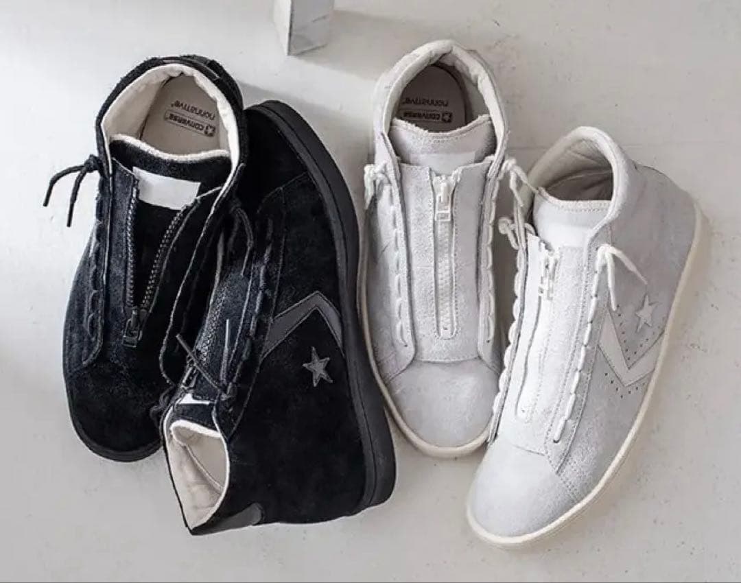 nonnative × CONVERSE PRO-LEATHER HI 27cm nonnative × CONVERSE PRO-LEATHER HI(WHITE) (F3976(WHITE