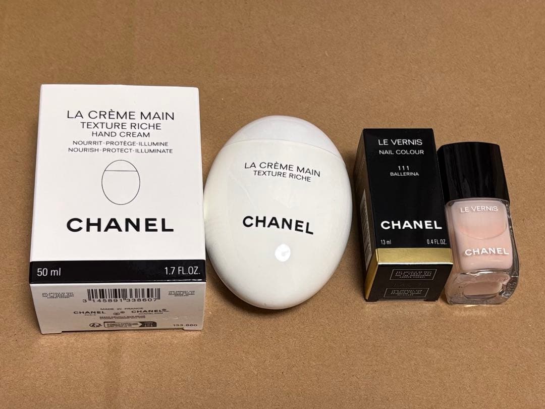 CHANEL「ハンドクリーム、ネイル エナメル」