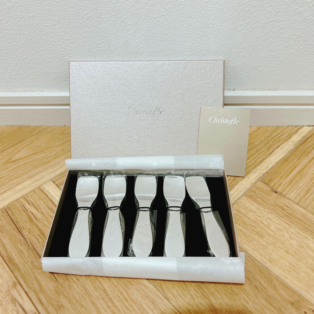 クリストフル　アイスクリーム・スプーン新品未使用