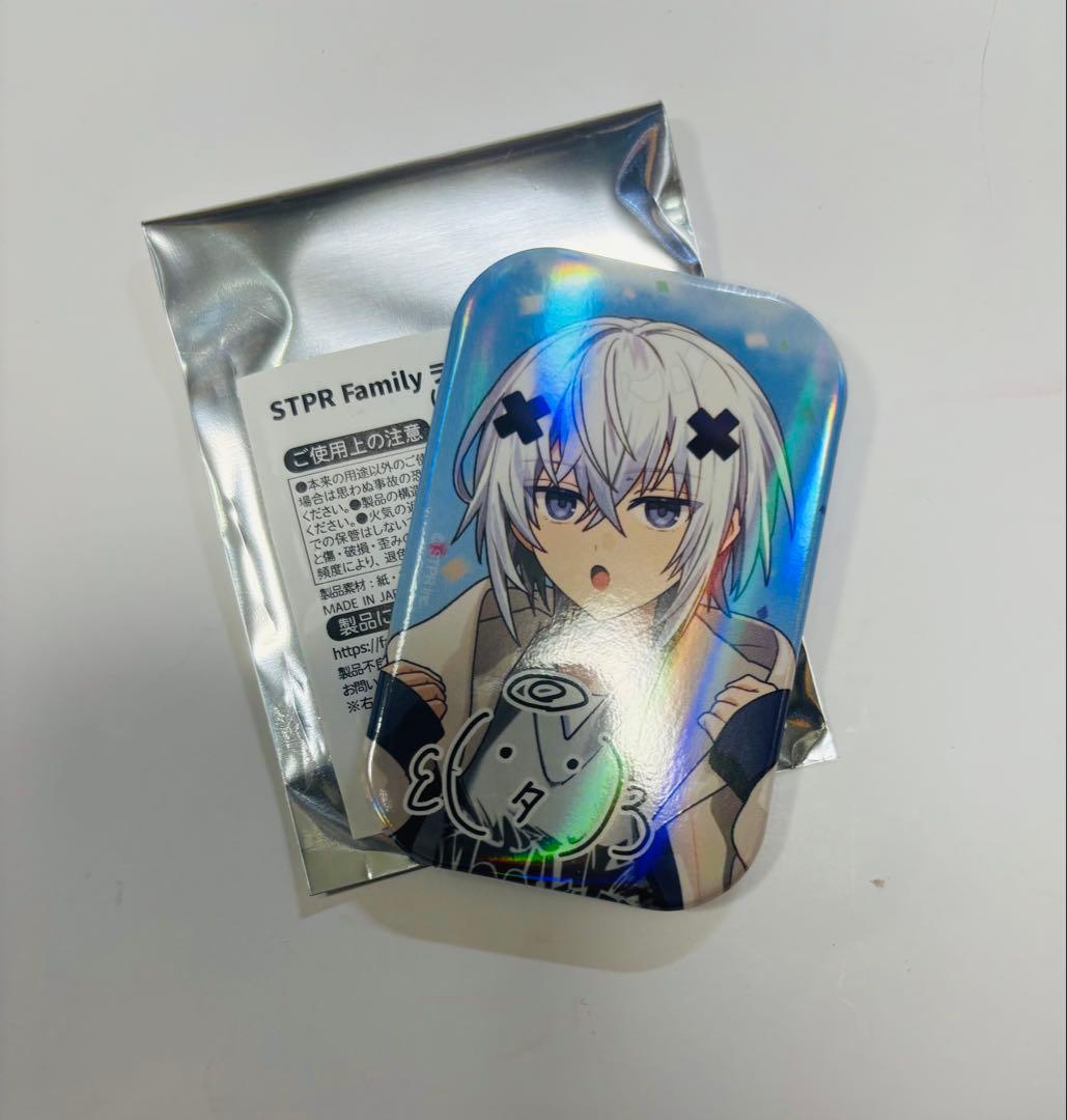 STPR Family スクエア缶バッジ レア サイン めておら メルト - メルカリ