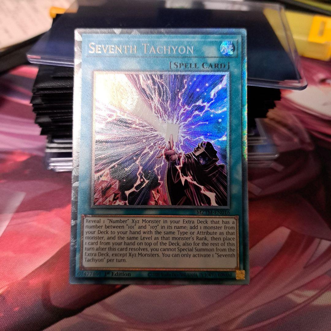 遊戯王　英語　セブンスタキオン　euコレクターズ 遊戯王 英語 時空の七皇 セブンスタキオン コレクターズレア 1st