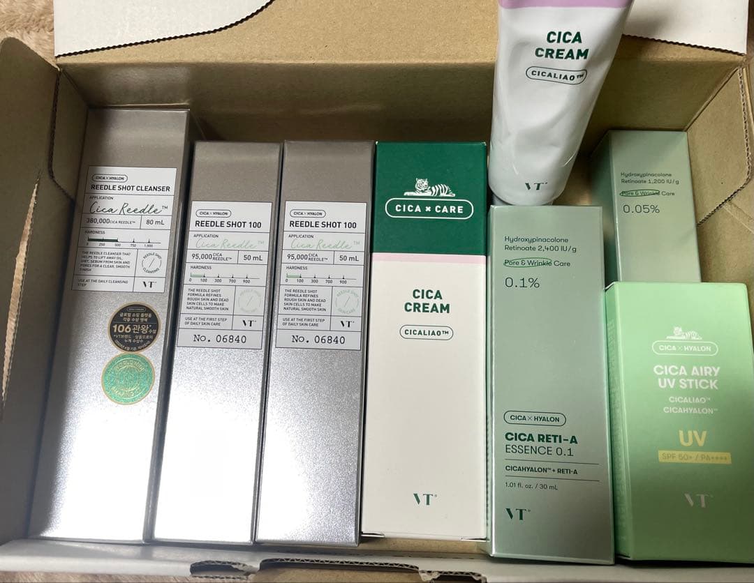 【未使用】VT CICA リードルショット シカレチ 8点セット 楽天市場】【VT公式】【 リードル ショット コンパクト セット 】 ミニ