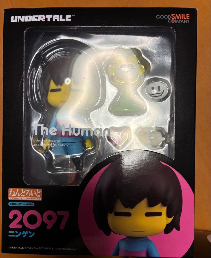 ねんどろいど UNDERTALE ニンゲン2097 フィギュア FIG]ねんどろいど 2097 ニンゲン UNDERTALE(アンダーテイル) 完成品
