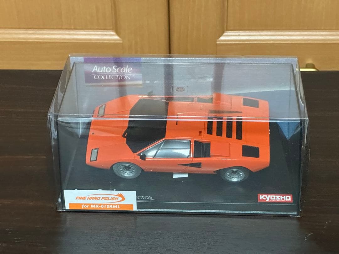 京商ミニッツ ランボルギーニカウンタックLP400パパイヤオレンジFHP 未開封