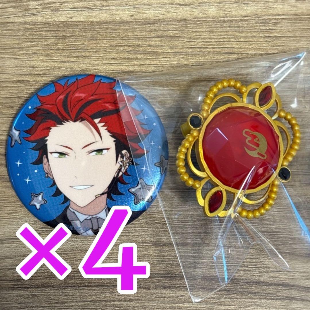 鬼龍紅郎 あんスタ スタライ 10th set D 缶バッジ 4個 - メルカリ