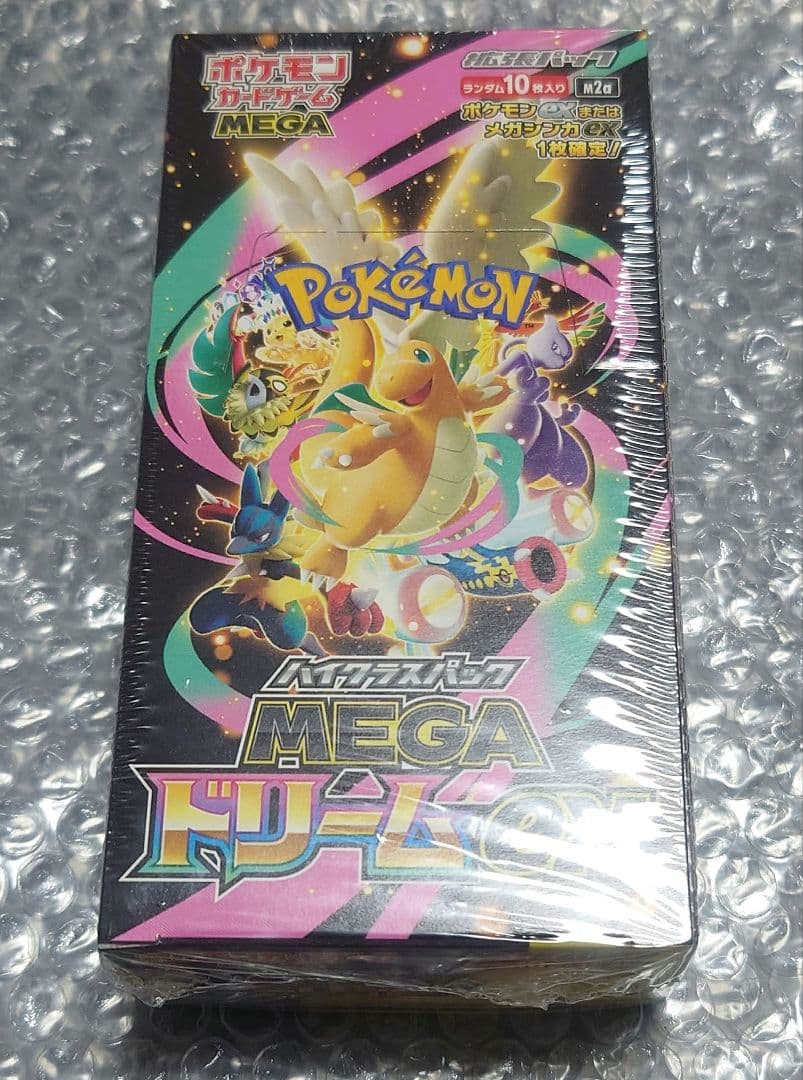 MEGAドリームex シュリンク付き 未開封 1BOX ポケモンカード