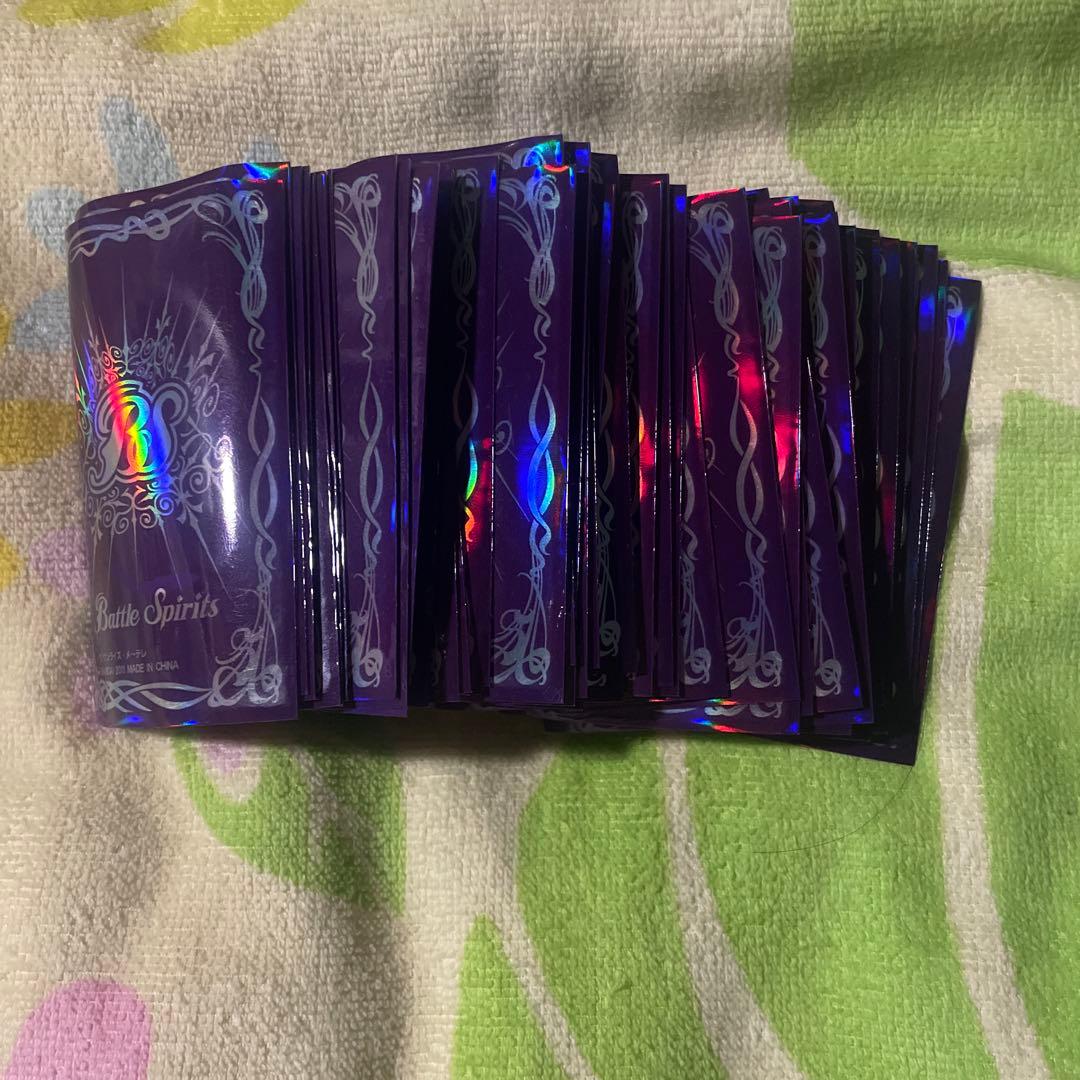 バトルスピリッツ　バトスピ　ダークパープル　ホログラムスリーブ　スリーブ　50枚 カードダスドットコム 公式サイト | 商品情報 - バトルスピリッツ