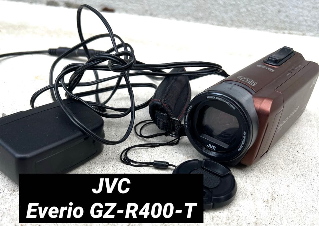 JVC Everio GZ-R400-T ビデオカメラ