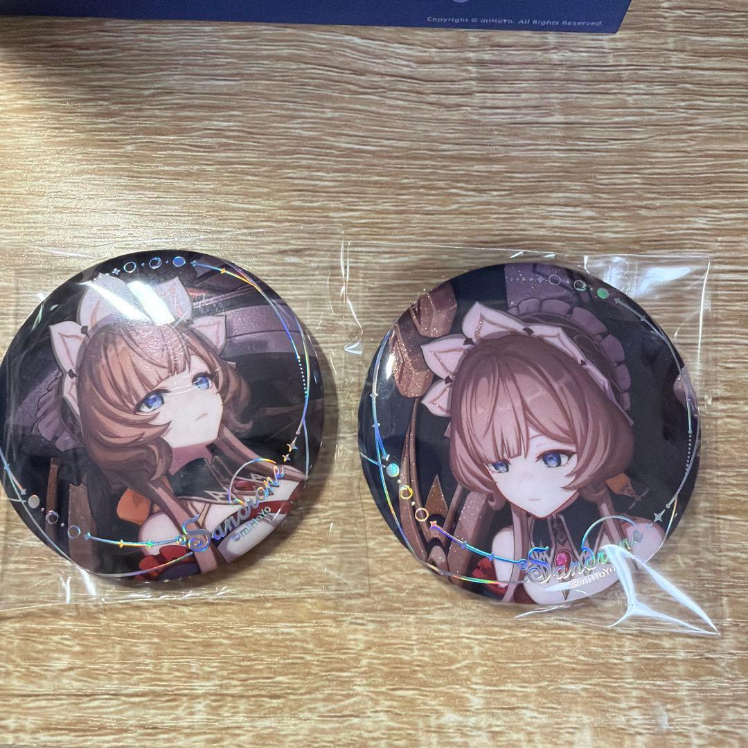 原神 サンドローネ 缶バッジ 月夜の叙事詩 公式正規品 シックレート