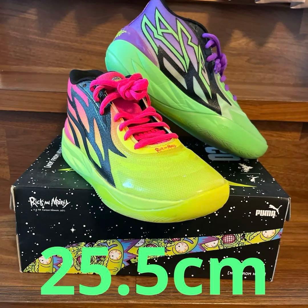 シューズ(男性用) PUMA MB.02 RICK & MORTY(25.5cm)