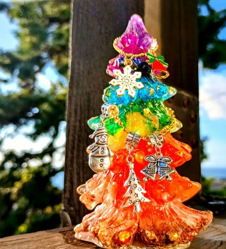 CHAKRA✧Xmasツリーのオルゴナイト♥きらっとさま♥おまとめ❤専用です