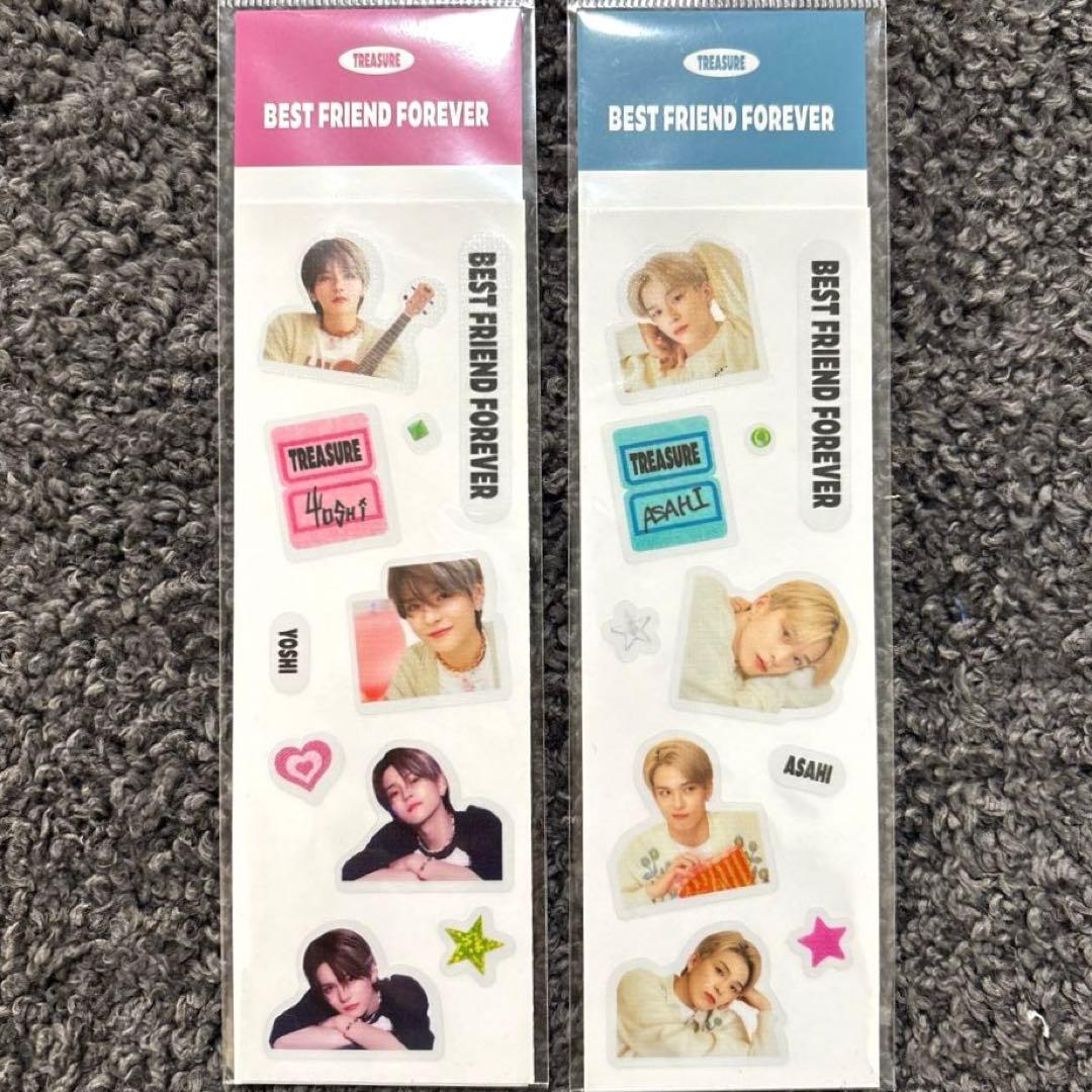 treasure bff ヨシ アサヒ トレカ 特典 シール ソウルコン MD - メルカリ