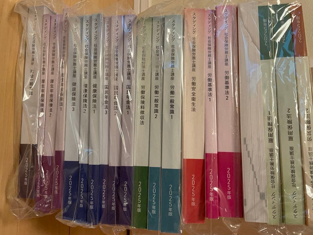 社会保険労務士講座　2025年度テキスト全20冊STUDYing スタディング