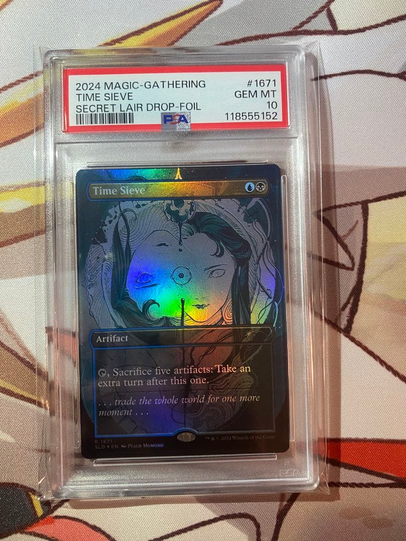 MTG 時の篩/Time Sieve foil PSA10