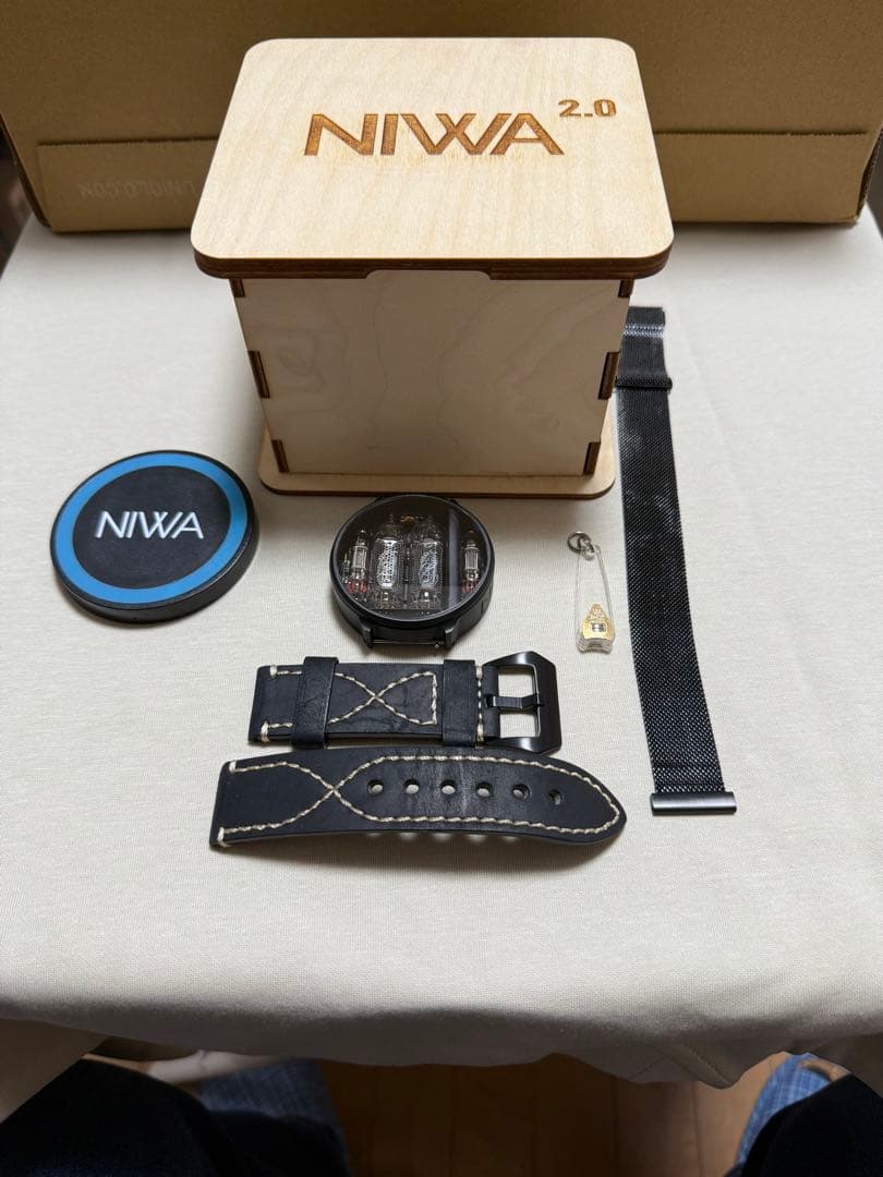 時計 NIWA Nixie watch 2.0