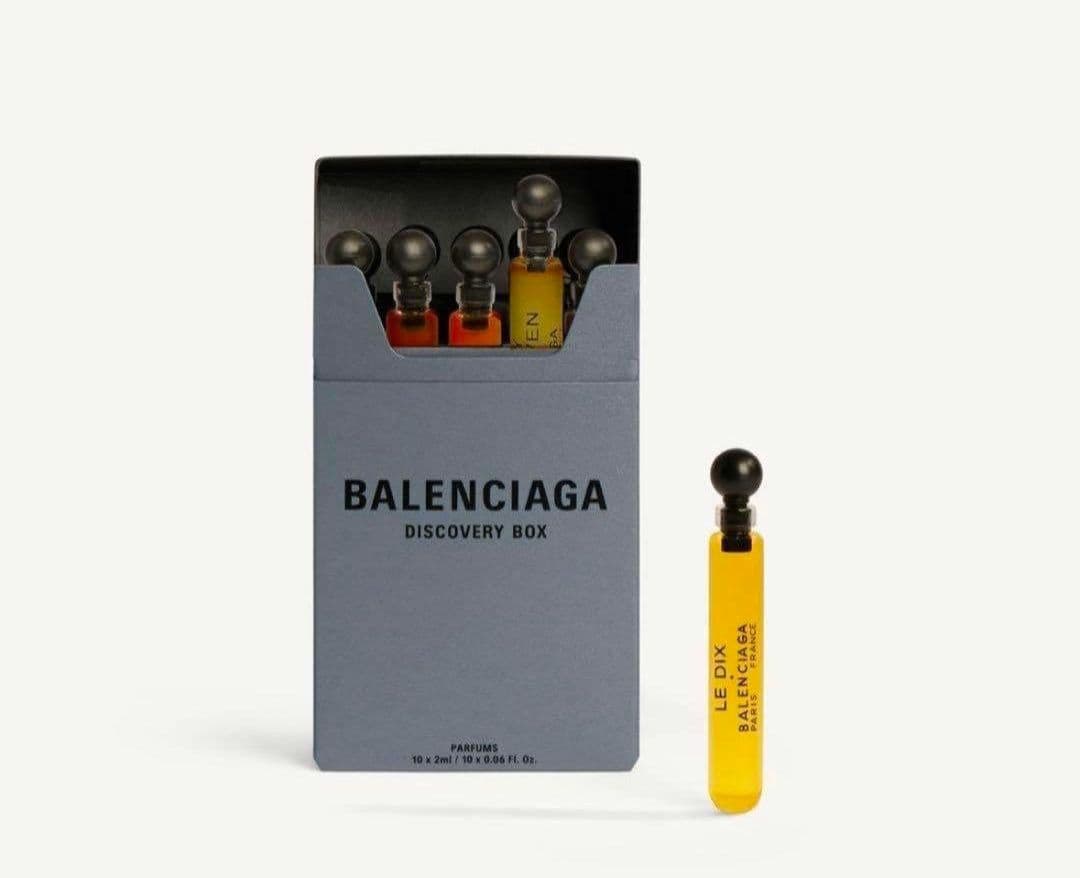 新品未使用！BALENCIAGA 香水 ディスカバリーボックス10本セット BALENCIAGA DISCOVERY BOX 全10種セット 中身未開封 - メルカリ