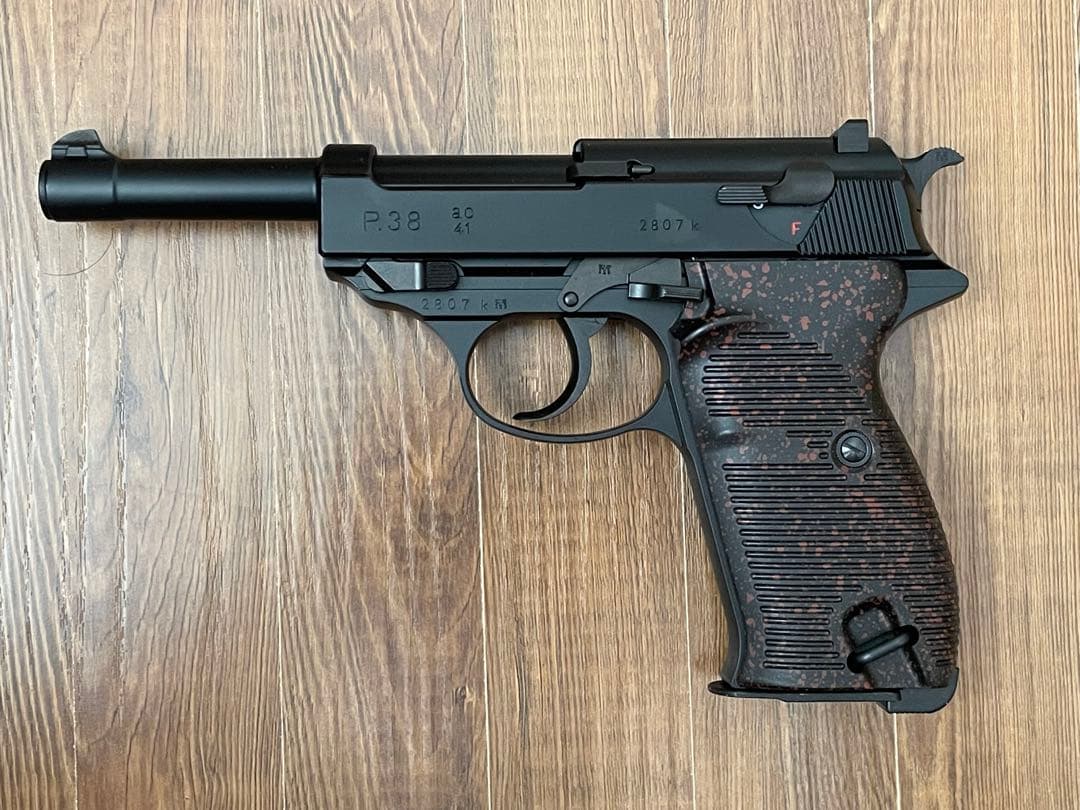 マルゼン　ワルサーP38 ガスブローバック マルゼン ワルサー P38 ガスブローバック ブラック | MARUZEN