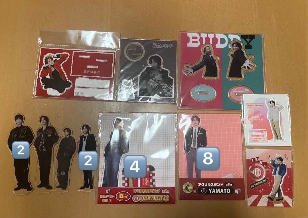 コムドットやまとアクスタ