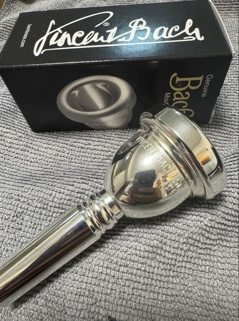 栗さん　Bach 5Gトロンボーン(ユーフォニアム)マウスピース 太管用 Bach 5G マウスピース トロンボーン用 太管 バック | 島村楽器