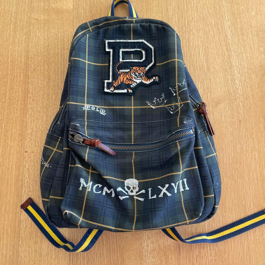 ポロラルフローレン⭐︎キッズリュック/タイガーパッチ