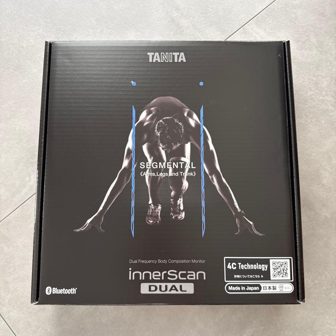 【未使用品】TANITAインナースキャンデュアル ブラック RD 804L BK