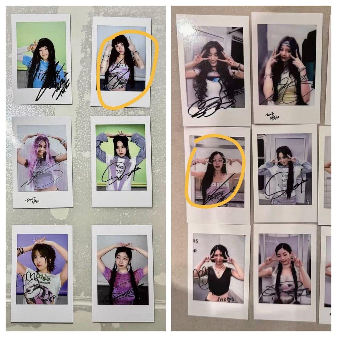 TWICE 10周年　yizhiyu サイン会　当選者限定 トレカ　チェヨン2枚