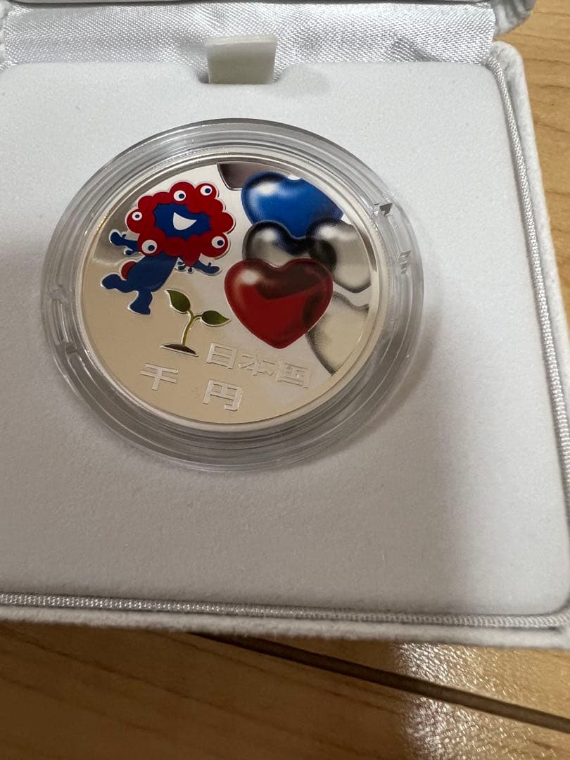 2025 日本国際博覧会 大阪万博　カラーミャクミャク様　関西万博　銀貨　記念