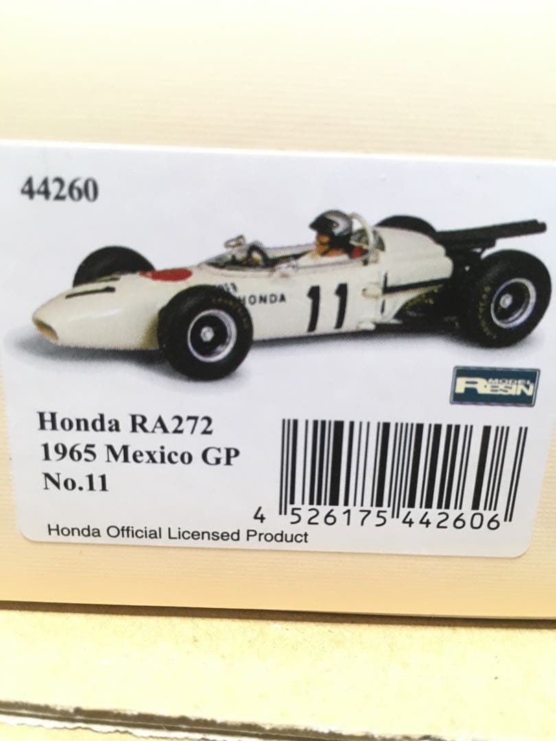 ミニカー Honda RA272 1965 Mexico GP No.11