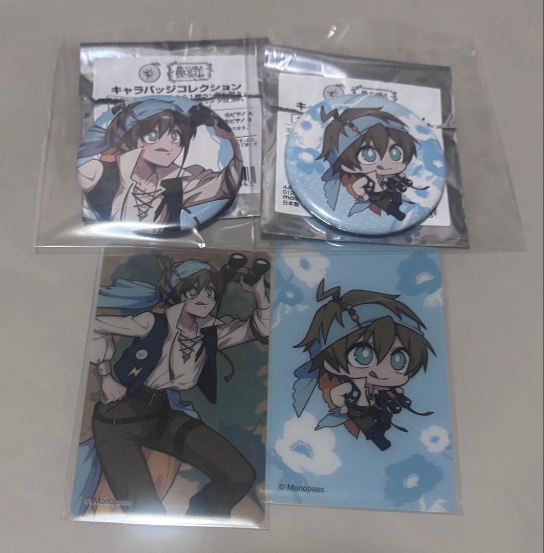 モノパス Akira 缶バッジ アニメイトカフェ 想い出メ森の喫茶店 - メルカリ