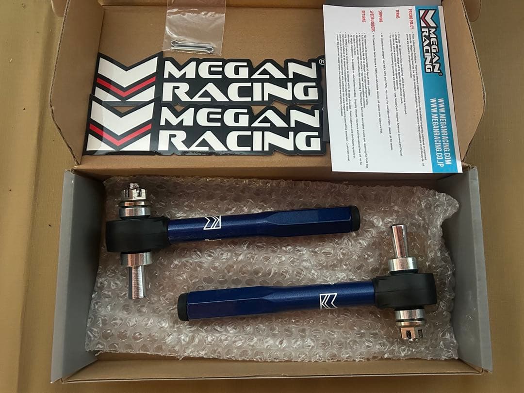 メーガンレーシング　逆差しタイロッドエンド　シビックインテグラEGEKDC等 タイロッドエンド(逆差し専用)(ピロボールタイプ) MRS-HA-0361