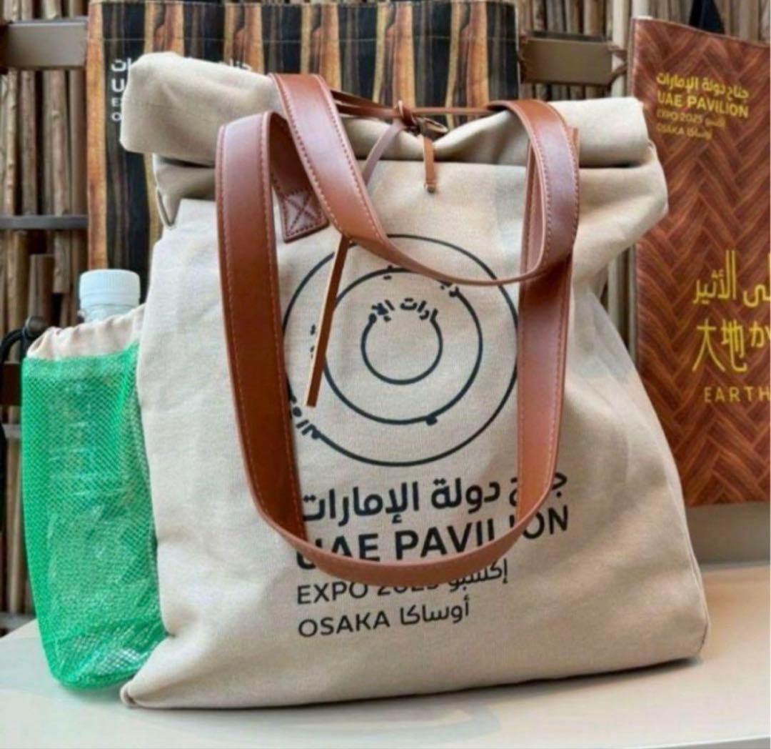 新品未使用　UAE トートバッグ　大阪万博 アラブ UAE トートバッグ 大阪万博 アラブ - メルカリ