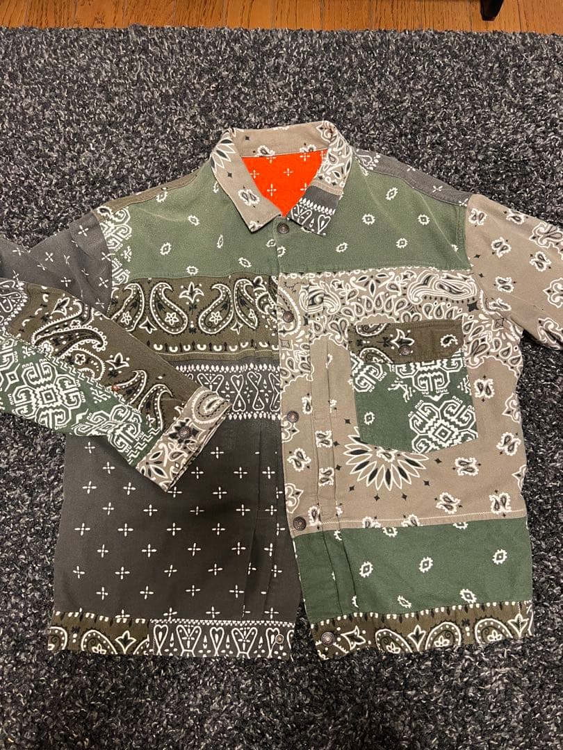 kapital ネルリバーシブルバンダナpt 1st JKT