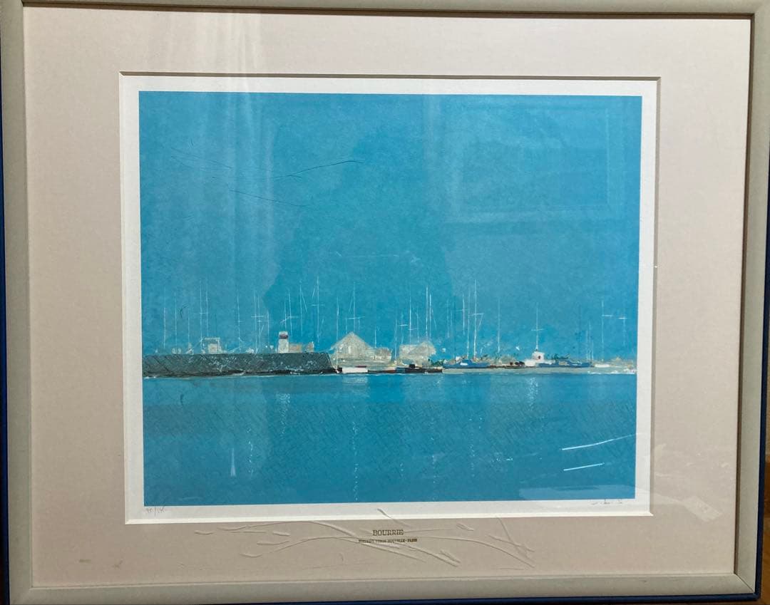 André Bourrie 石版画「Souffle et Murmure」