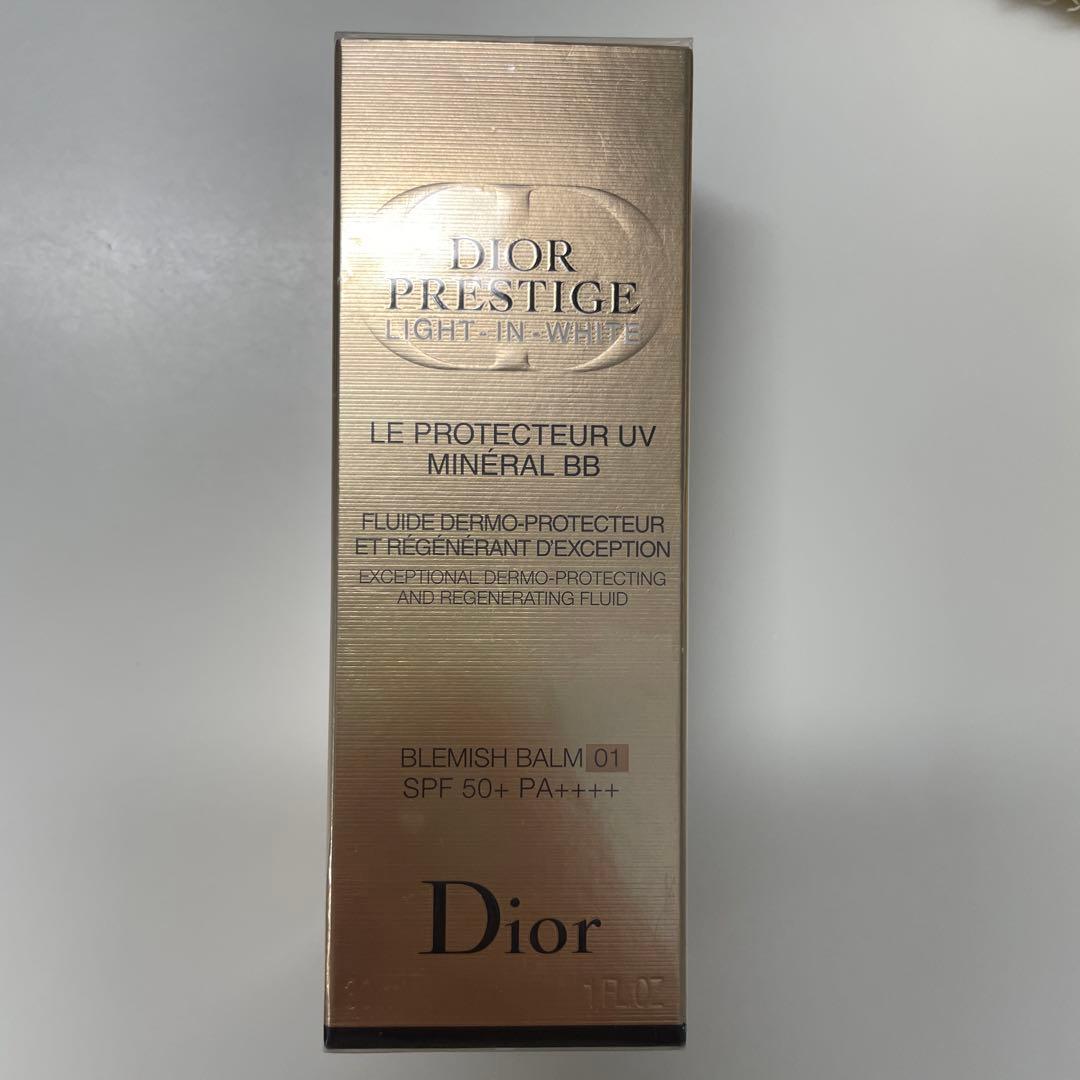 新品プレステージ ホワイトル プロテクター UV ミネラル BB 01 30ml