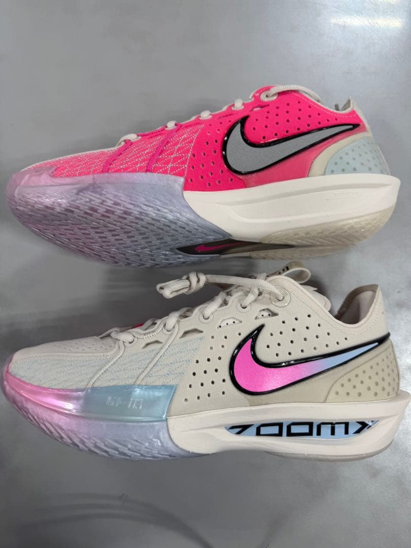 Nike GT CUT 03 バスケットボールシューズ ホワイト／ピンク