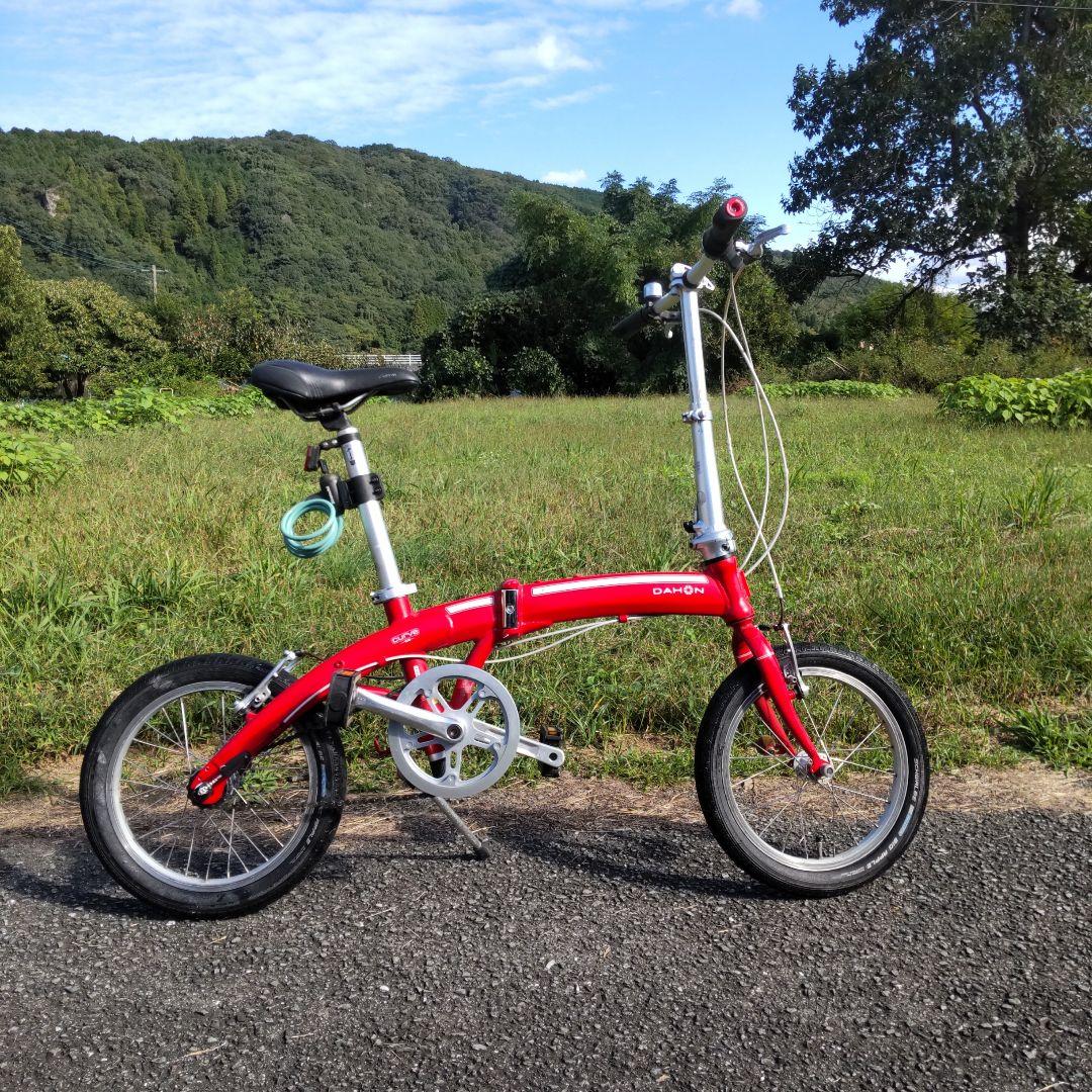 Curve D3 折りたたみ自転車 レッド 700C